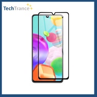 TechTrance Full Cover Samsung Galaxy A22 5G or F42 5G Tempered Glass Screen Protector