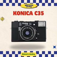 KONICA C35 EFP 35MM ANALOG CAMERA ANALOGCAM/ REUSABLE CAMERA/