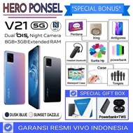 Vivo V21 5G 8/128Gb | V21 5G 11/128Gb Garansi Resmi Vivo Indonesia