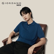 [Online Exclusive - Korea Collection]Giordano Men Short Sleeve Knit Polo Sweater