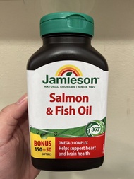 Jamieson salmon & fish oil 三文魚魚油丸