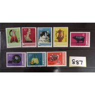 #887. China T29. 1978. Arts & Crafts. MNH part set 8/10 values.