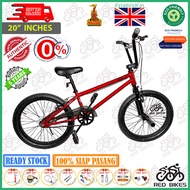 Raleigh AXO BMX Bike 20" Inch Bicycle With Single Speed / Blue , Red , Green , Black , Mazarine , Silver , Brown
