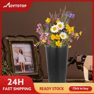 MOVTOTOP Flower Container Vase Desktop Waking Holder Floral Buckets Plants Pot Shop Decorate