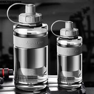 ONLYGOODS Drinking Bottle, 2L/1.5L/1L/0.6L Plastic Sports Water Bottle, Portable Large Capacity with