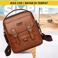 Jeep Jeep || Jeep Premium Leather Men's Sling Bag // Curren Bag