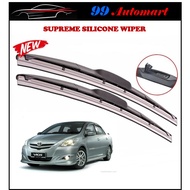 Supreme Silicone Wiper - Toyota Vios 2007 2008 2009 2010 2011 2012 SIZE-14''+24''
