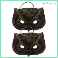 🧴 2Set Topeng Burung Hantu Wanita Untuk Pesta Topeng dan Cosplay