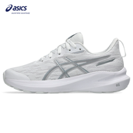 ASICS GT-1000 14 GS KIDS RUNNING SHOES IN WHITE/PIEDMONT GREY