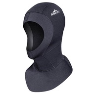 SBART 3Mm Neoprene Camouflage Scuba Diving Hood With Shoulder Snorkeling Equipment Hat Cap Wetsuit 0