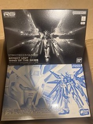 RG Strike Freedom Gundam Effect Unit & Titanium Finish 模型