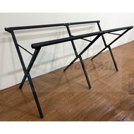 25MM Pasar Malam Meja Lipat/ Night Market Foldable Table Rack With Plywood Market Stand/ Kenduri/Kan