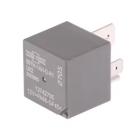1Pcs 4 Pin 12V For Matsukawa 2705 Automotive Relay 897H-1AH-D-R1 U02 For Relay 13742705