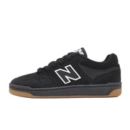 New Balance NB Casual Shoes 480 Men's Shoes Women's Shoes Black White Retro Suede Rubber Sole Sneake