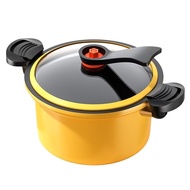 Low Pressure Pot Household Soup Pot Stew Pot Pressure Cooker Soup Pot Non-Stick Pot Induction Cooker Applicable to Gas Stove Pot/Mini pot / mini pressure cooker / Pressure cooker