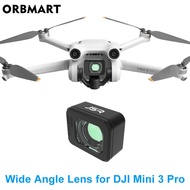 Wide Angle Lens For DJI Mini 3 Pro Drone Filter Shooting Range Increase 25% For DJI Mini 3 Pro Lens Camera Accessories