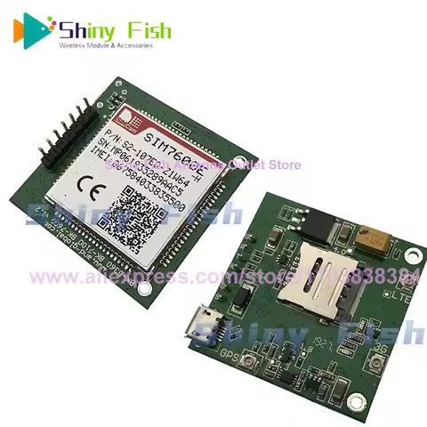 SIMCOM LTE Cat4 SIM7600E-H Breakout Board 4G Module Variant With 4G PCB GPS Antenna For EMEA/Korea/T