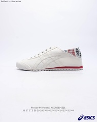 เอสิคส์ Asics Onitsuka Tiger Mexico 66 Classic Retro Sneakers Timeless Mexican Heritage Series รองเท้าวิ่ง รองเท้าฟิตเนส รองเท้าเทนนิส รองเท้าบุริมสวย รองเท้าผ้าใบ