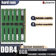 Kingston DDR4 8GB 3200 2933 2666 2400 2133MHZ for RECC Server Memory RAM 2R4