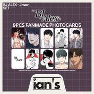 BJ ALEX WEBTOON PC UNOFFICIAL FANMADE PHOTOCARD (9PCS) By IAN'S