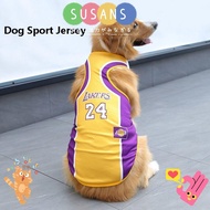 SUSANS Dog Sport Jersey, Large 4XL/5XL/6XL Dog Vest, Summer Breathable Medium Puppy T-Shirt