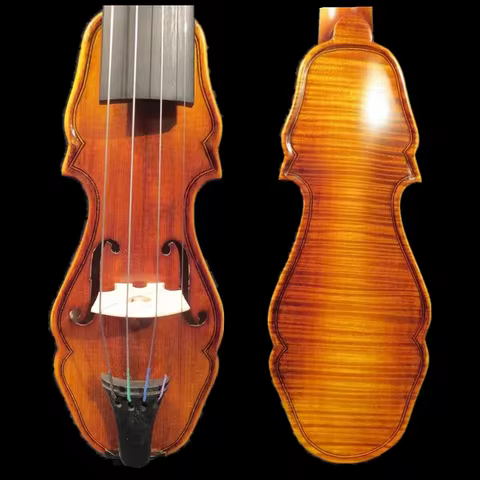 Baroque Style Fancy Pochette SONG Brand Violin 7 3/4', Good Sound #10787