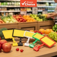 Price labels for merchandise, promo tags, two-sided market signs, ad displays, frame stands, A4/A5/A