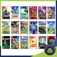 Zelda  , Animal Crossing , Just Dance , Pokemon Violet , Pokemon Scarlet , Fifa 23 , Fitness Boxing 2 , Metroid , Mario Party Superstars , GTA , Minecraft , Overcooked , Splatoon , Octopath , Triangle Switch Game แท้มือ1!!!!! รวมเกมส์