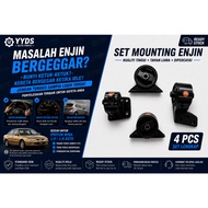 Mounting Enjin Proton Wira 1.6 1.8 Auto Kurang Gegaran Bunyi Engine Mounting Set