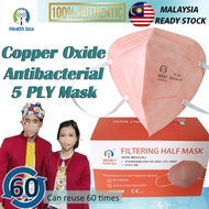 [Ready Stock]Original 1pc Anhui Health Box Copper Oxide KN95 5ply Mask | Malaysia Stock| [Anti-Virus