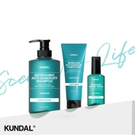 KUNDAL Scalp & Hair Care Refreshing Anti-Dandruff Shampoo 50ml / Conditioner 240ml /Hair 100ml