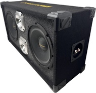 8" Loaded chuchera Chero Box with 8" Midrange Midbass Speakers and 4" Chrome High Performance Tweete