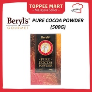 Beryls Pure Cocoa Powder 500g / Serbuk Koko Tulen Beryls Gourment Pure Cocoa Powder box 可可粉