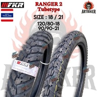 [SIZE 18/21 TUBETYPE] Tayar FKR Tyre RANGER 2 120/80-18 90/90-21