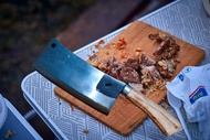 Forged Meat Cleaver Medium | Asero Pisaw Tabaco Bicol Finest | Heavy Duty Full Tang Butchers Knife |