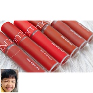Romand Zero 15 burnt orange lipstick (Romand Zero Velvet Tint matte lipstick)