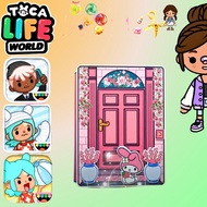 Học liệu bóc dán thủ công công chúa thay đồ Tocaboca h31