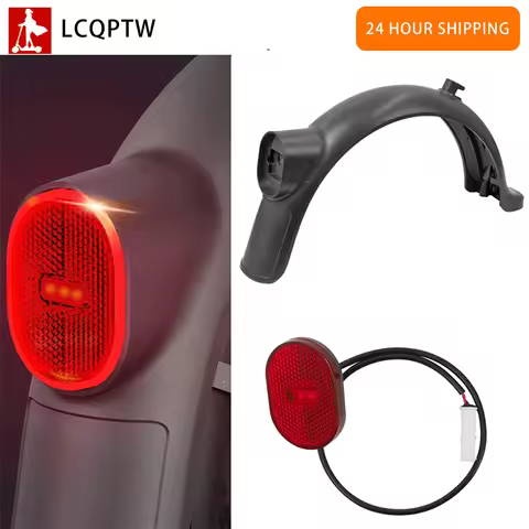Electric Scooter Rear Mudguard for Xiaomi Mi4 Pro Fender Scooter Brake Taillight Lamp Fenders Mud Gu