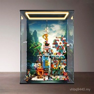 Series Type Man Building Blocks Millions 80054 Lights Suitable Storage Box Model Anti-dust Back to C