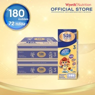 นมกล่อง เอส 26 ยูเอชที โกลด์ สูตร 3 (72 กล่อง) ยกลัง x2 S-26 Gold UHT Formula3 x2 cases