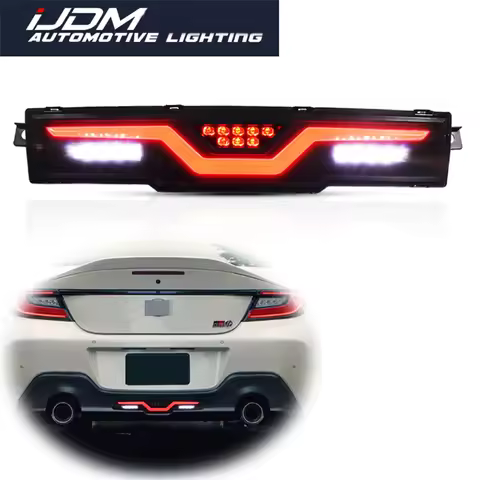 For Toyota GR86 & For Subaru BRZ 2022-up Car LED Rear Fog Light Assembly Function as Tail/Brake Ligh