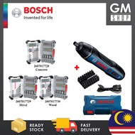 GMSHOP BOSCH [Bundle] GO 2 Kit Smart Screwdriver-06019H2181 + BOSCH 35pcs Extra Bit Set-2607017728,2