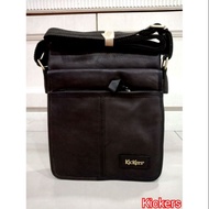 Kickers Leather Sling Bag