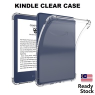 Kindle Paperwhite 4/5/6 / Oasis 2/3 / Scribe 10.2 / New Kindle 2022 Tablet Clear Transparent Casing 
