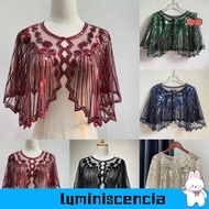 LUMINISCENCIA Flapper Shawl Fashion 1920s Wedding Party Shawl