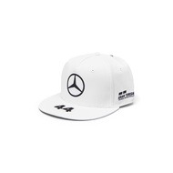 Mercedes-AMG Petronas Motorsport LEWIS 車手 扁平帽 (白色)