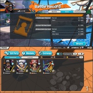OPBR One Piece Bounty Rush Account [4 extreme] Blackbeard, Law, Roger & Mars