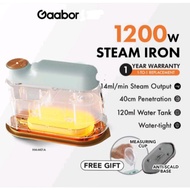 Gaabor Steam Iron Handheld Steamer Iron Steamer For Clothes Dual Heat Core Strong Steam Without Wate
