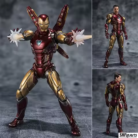Original S.H.Figuarts Iron Man Mk.85 [FIVE YEARS LATER - 2023] EDITION In Stock Action Collection Fi