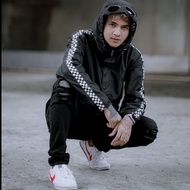 Jaket Cagoule Pria Parasut Taslan Cougle Google Hoodie CAMO MRKO109